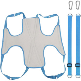 Гамак для грумінгу собак, пристрій для догляду за тваринами, портативний, багатофункціональний, для маленьких собак, дихаючий, для стрижки, миття, блакитний, L