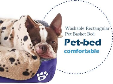 М'ятка для собак Powerking: килимок для сну, миється, підходить для цуценят та маленьких тварин (світло-фіолетовий)