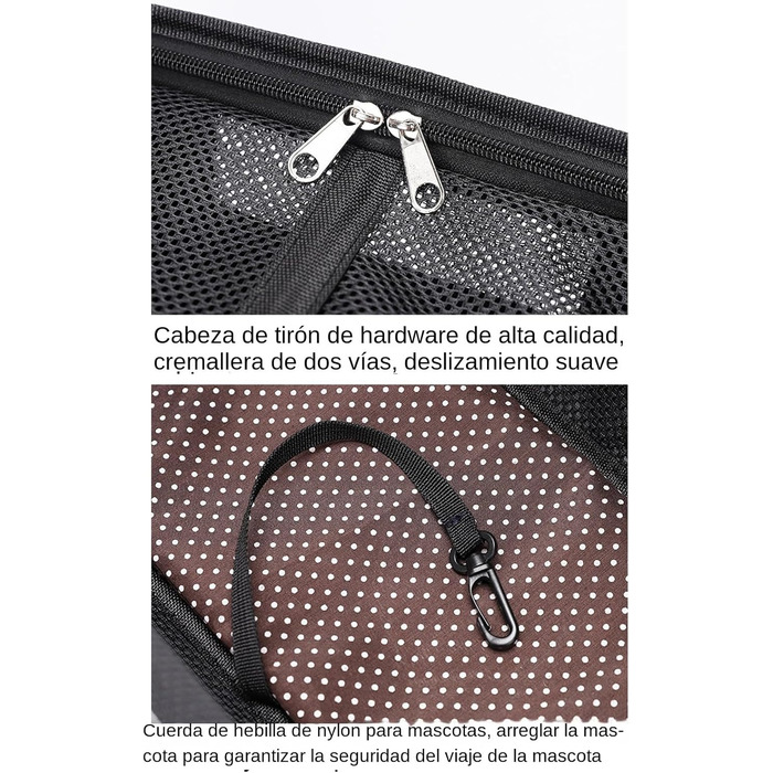 Транспортна сумка для собак та котів Duroecsain | Зручна сумка з кишенями для прогулянок, подорожей та відпочинку на природі (помаранчевий)