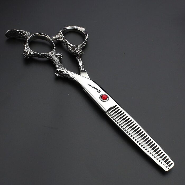 Професійний набір ножиць для стрижки волосся (2 шт.) з японкої сталі 440C, 15 см, Drachen, для перукарів