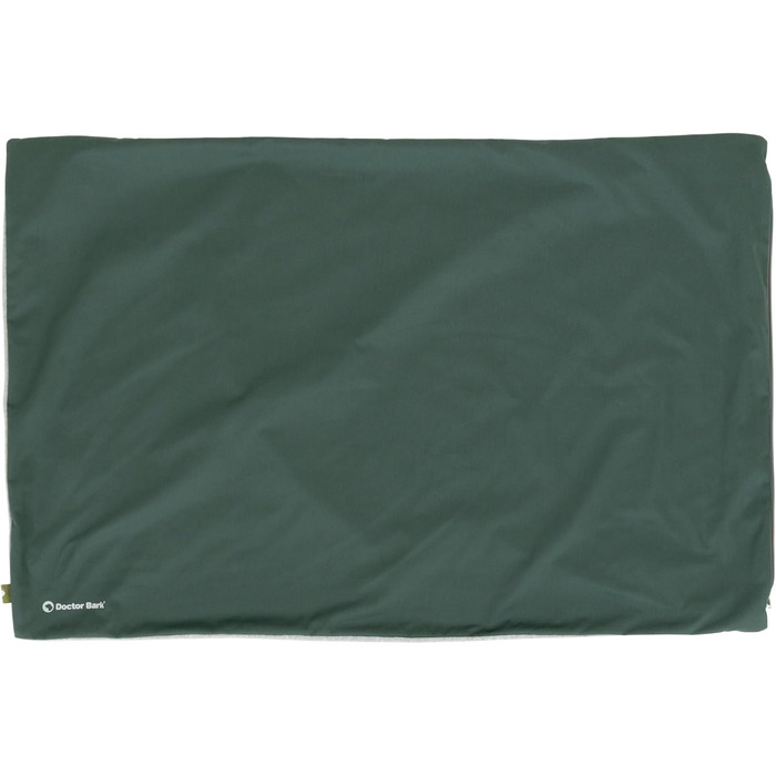 М'яке ліжко для собак великих порід Doctor Bark GreenLabel - зелене, легко миється, зручне, для комфортного сну