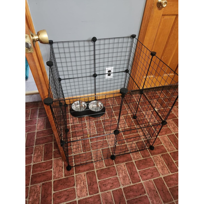 Металеві кубики-органайзери LANGXUN для зберігання, 16 шт. - клітка для дрібних тварин, загон для кроликів, морських свинок, цуценят