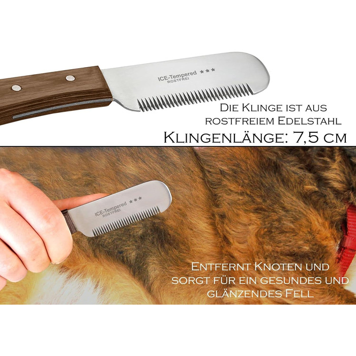 Триммер для собак і котів з великою щелепою (для правшів). Ідеально для видалення підшерстка, стрижки довгої та короткої шерсті. Якісний тример з нержавіючої сталі, професійний інструмент для грумінгу.