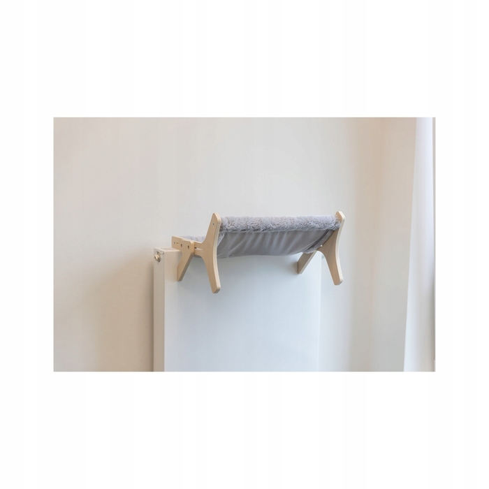 Гамак для котів Trixie, дерево/плюш, 47 x 24 x 38 см, підлоговий
