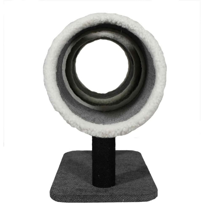 Туннель для котів Tyrol Katzentunnel, антрацитовий колір, 94 x 52 см, 1 шт.