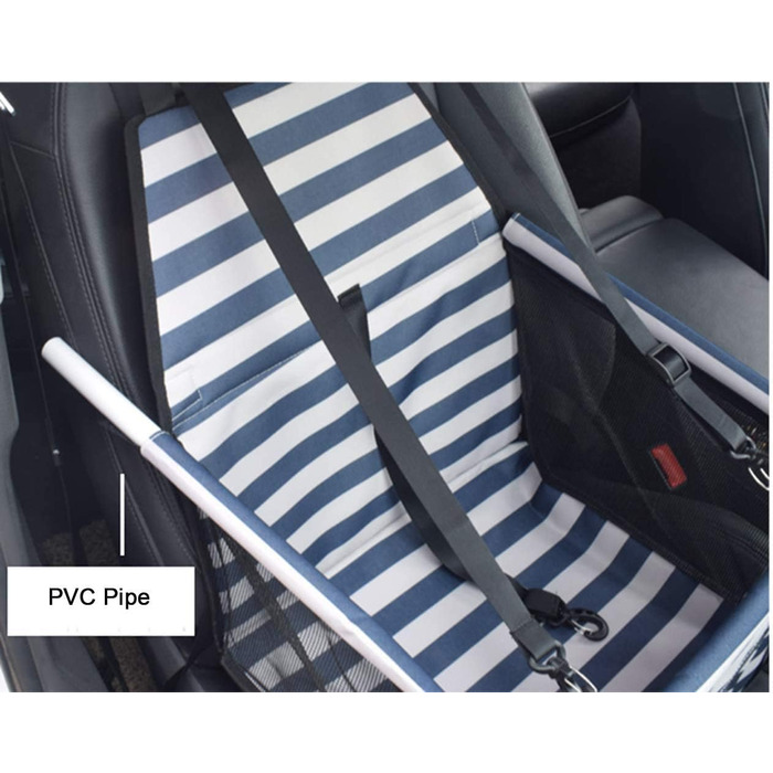 Автокрісло для тварин: чохол для собак та котів, дихаючий, водовідштовхуючий, з пелюшкою, блакитний, для подорожей