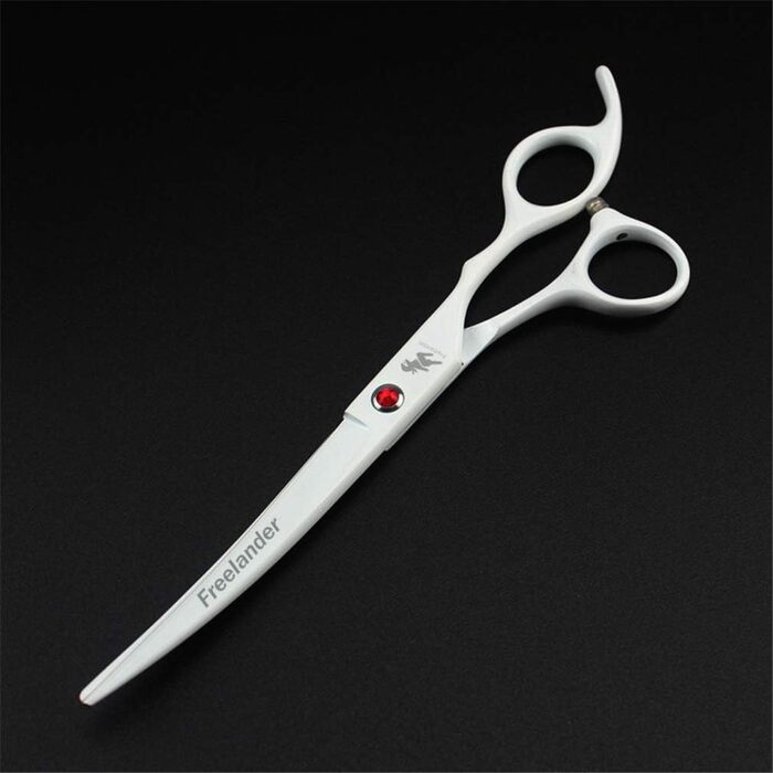 Набір професійних ножиць для грумінгу тварин (7.0 дюймів), нержавіюча сталь. Ножиці для собак та котів, ножиці для розрідження шерсті. Ідеально для грумінгу вдома та у професійних салонах.