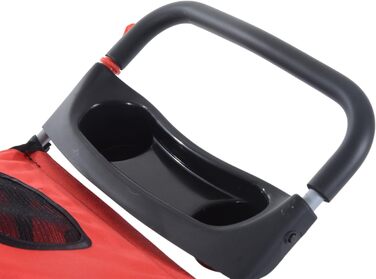 Візок для собак і котів PawHut, червоний, прогулянковий, складаний, Pet Stroller