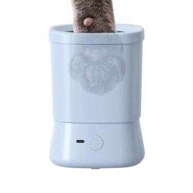 Очищувач лап для собак Lnhgh: мийка для собак з анти-розбризкуванням, 2 швидкості, для дому, подорожей, відпочинку на природі