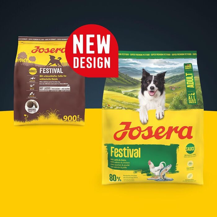 Сухий корм для вибагливих собак Josera Festival Adult, 12.5 кг