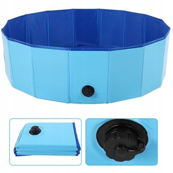 Басейн для собак Opengarden, 160 x 30 см, синій