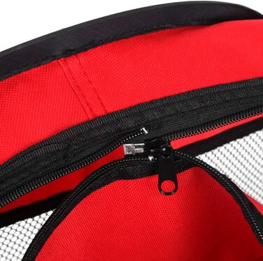 Переносний вольєр для тварин Garosa, ігровий намет для собак, котів, кроликів (червоний)