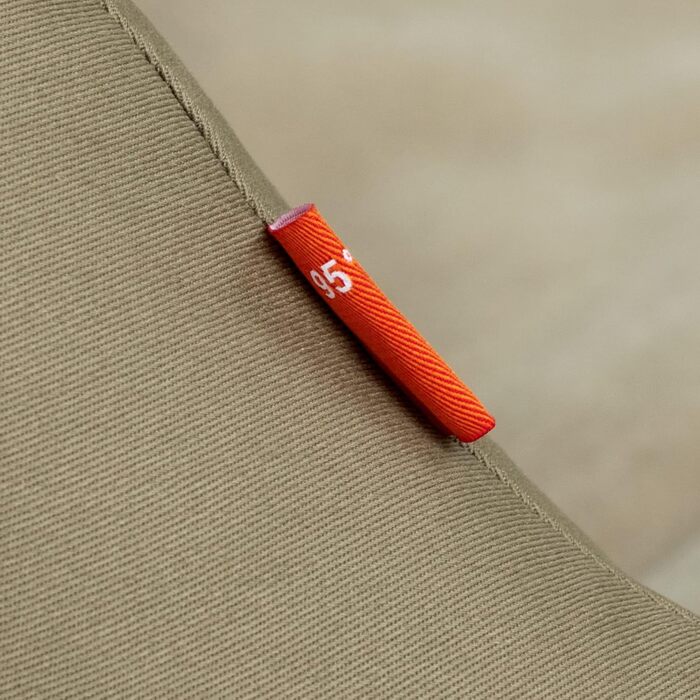 Кругле ліжко для собак Doctor Bark з ортопедичною подушкою, 40x35 см, золото-коричневе (S)