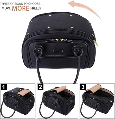 Сумка-переноска для собак та котів PetsHome, чорна, Premium-Nylon, водонепроникна, складна