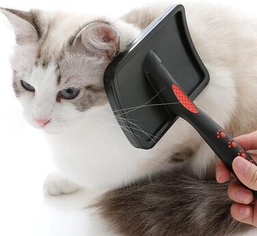 Бурштук для догляду за шерстю котів з довгим хутром, щітка для собак і котів, гребінець для котів, щітка для догляду за тваринами, для кошенят, кроликів, інструмент для видалення шерсті, масажна чистка, для собак і котів