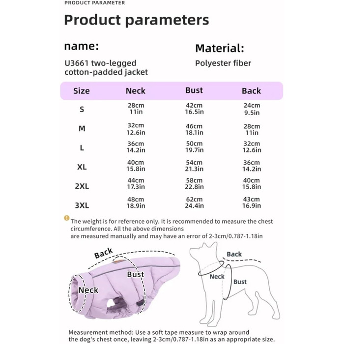 Тепла водонепроникна куртка для собак, захист від снігу та холоду, жовта, розмір M