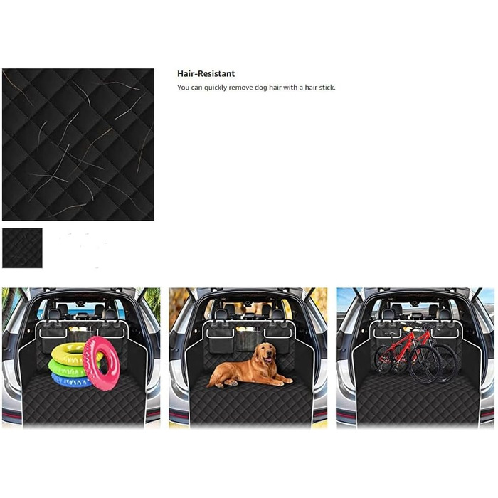 Захист для багажника VW T-ROC (2021-2024) для собак: захист боків та краю, водовідштовхувальний, стійкий до подряпин, килимок для багажника