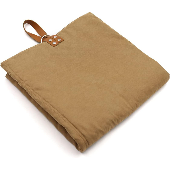 Килимок для собак Paws&Co: складний, портативний, 100x65 см (L, Коричневий)