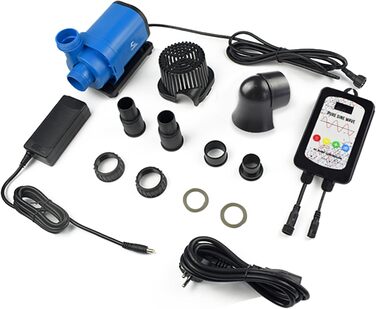CONQUERALL 65W Акваріумний насос 2190GPH, 24V DC, занурювальний, для акваріумів, фонтанів, ставків, водоспадів, з великим потоком і високим напором