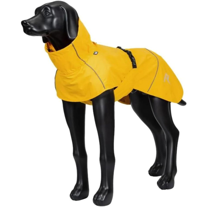Жовтий дощовик для собак Rukka Pets Hayton Eco (25)