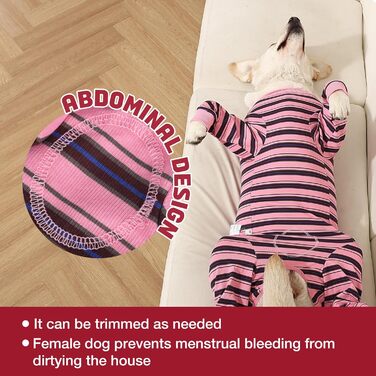 Захисний костюм для собак після операції, для собак та сук, професійний захист ран, дихаючий одяг, XL, світло-рожевий