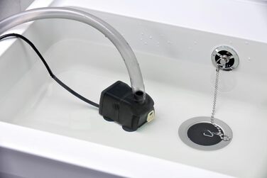 Система для швидкої заміни води в акваріумі Eden 94235 CDA 600, комплект із помпою, 10 м шлангом і присосками
