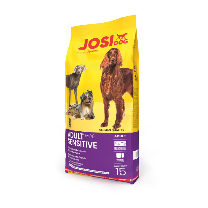 Сухий корм для дорослих собак JosiDog Adult Sensitive з птицею, 15 кг