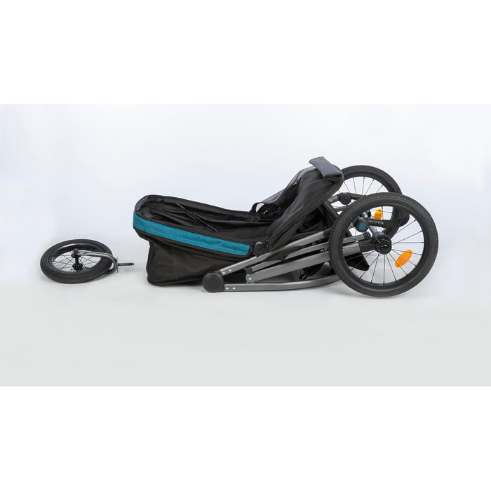 Візок для собак TRIXIE, чорний/бензин, 60x112x120 см, до 20 кг - 28960