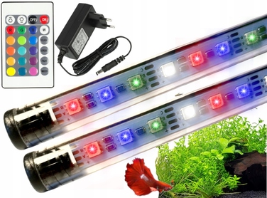LED-освітлення для акваріума LUMI FLORA, комплект 2x60см, світлодіоди 5730 RGB