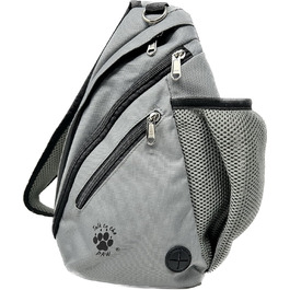 Сумка для тренування собак Paw Leckerli, сіра, стандартна (1 шт.)