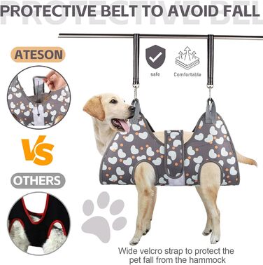 Нашийник для собак та котів, гамак для грумінгу, розмір XL