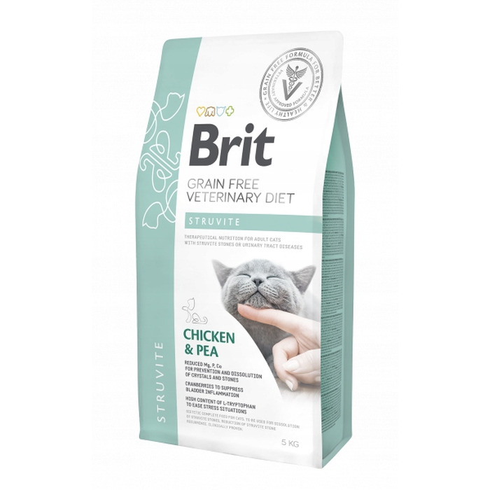 Дієтичний корм для котів Brit Veterinary Diet Struvite, 5 кг