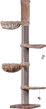 Котячий когтетоп Dobar® Premium з дерева, великий, 35x60x100 см (Biggy)