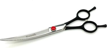 Професійна фен для грумінгу тварин, чорний, для правші та лівші, 19,1 см